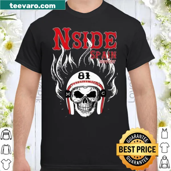 T-shirt featuring a nostalgic Spain-themed graphic design
