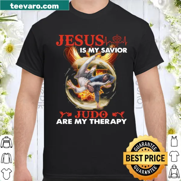 Inspirational shirt merging faith and judo themes