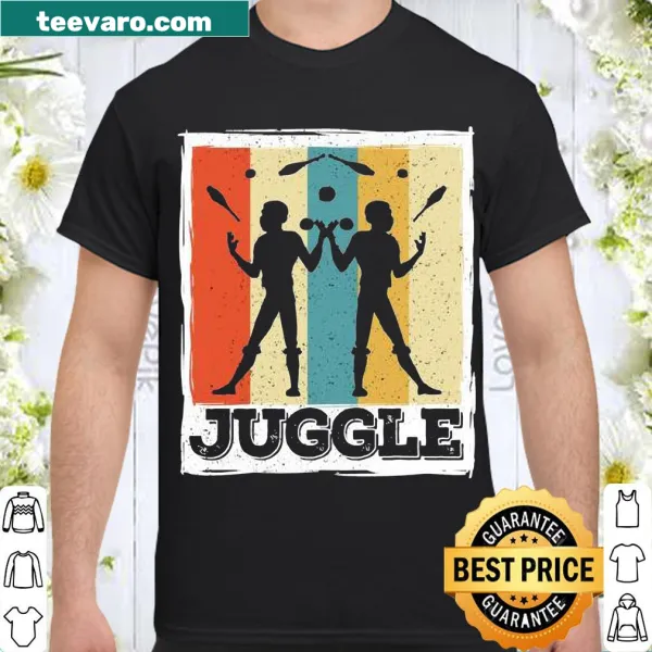Playful tee celebrating juggling for jugglers