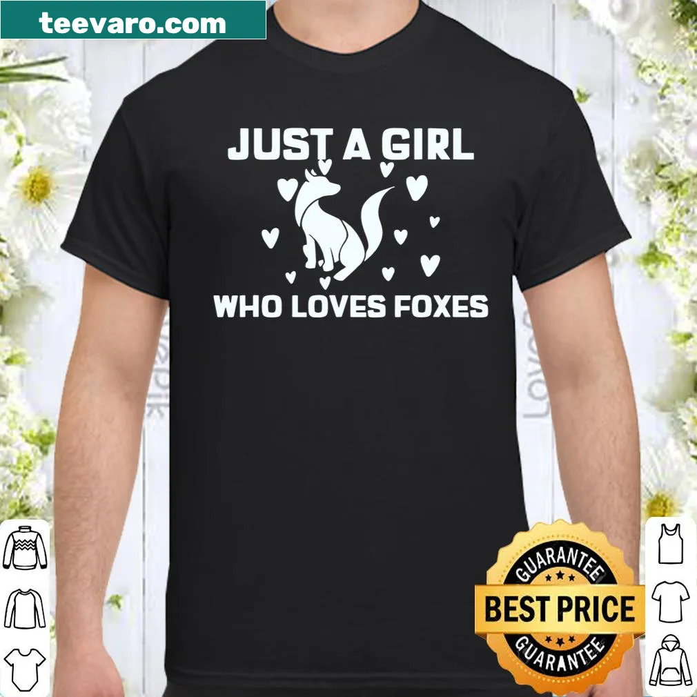 Cute fox illustration shirt for fox lovers