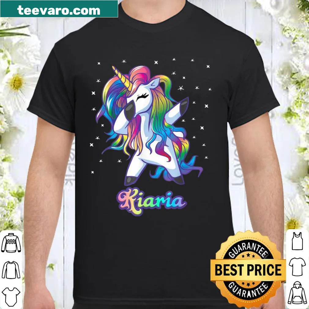 Cute unicorn birthday shirt for girls with whimsical graphic