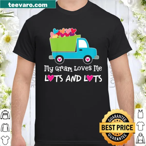 Cute grandson-themed t-shirt with truck graphic celebrating love from grandma