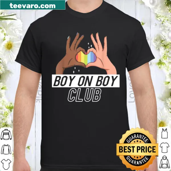 Heart design shirt celebrating LGBT pride and love