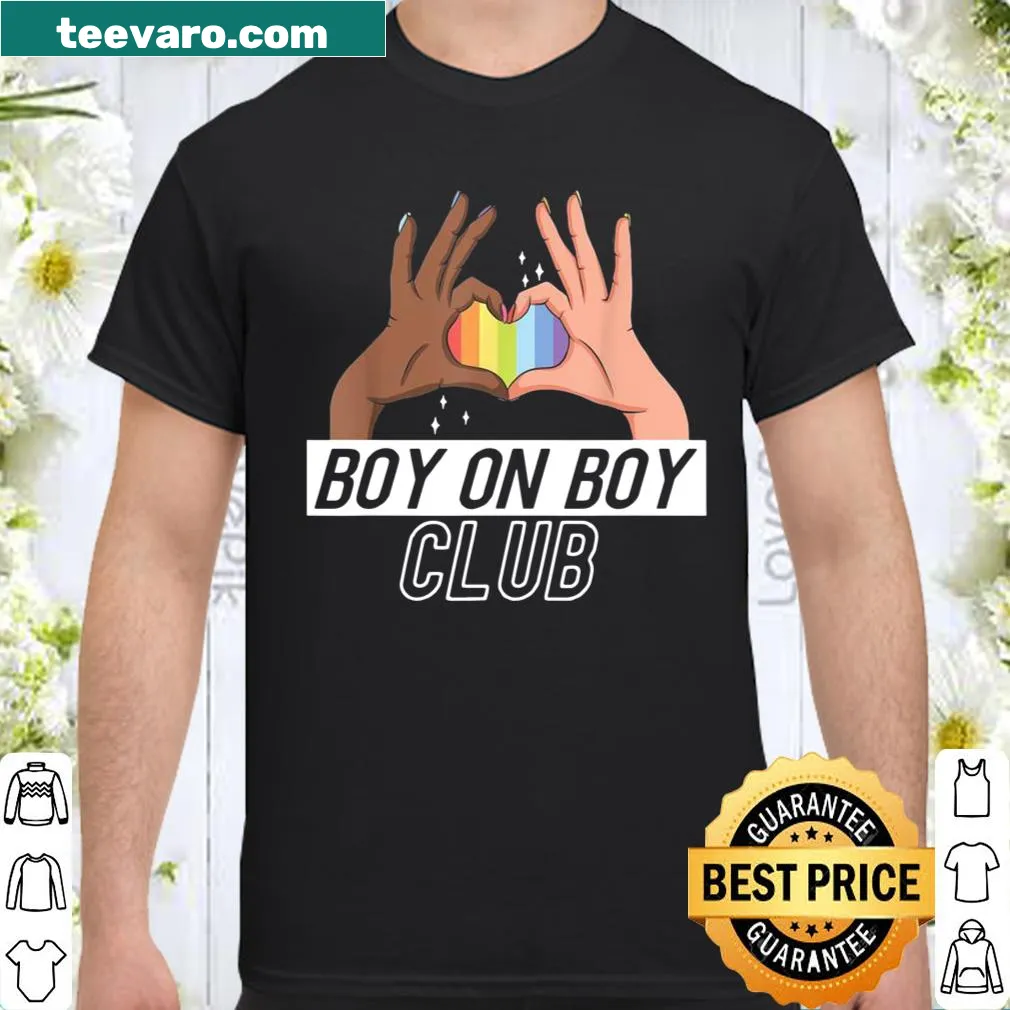 Heart design shirt celebrating LGBT pride and love