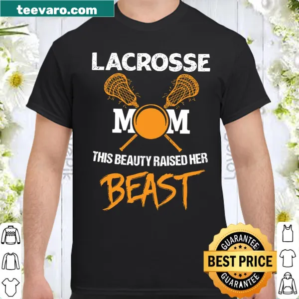 Lacrosse Mom shirt with bold message about motherhood and sports