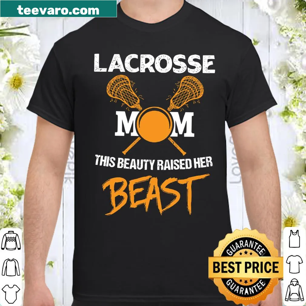 Lacrosse Mom shirt with bold message about motherhood and sports