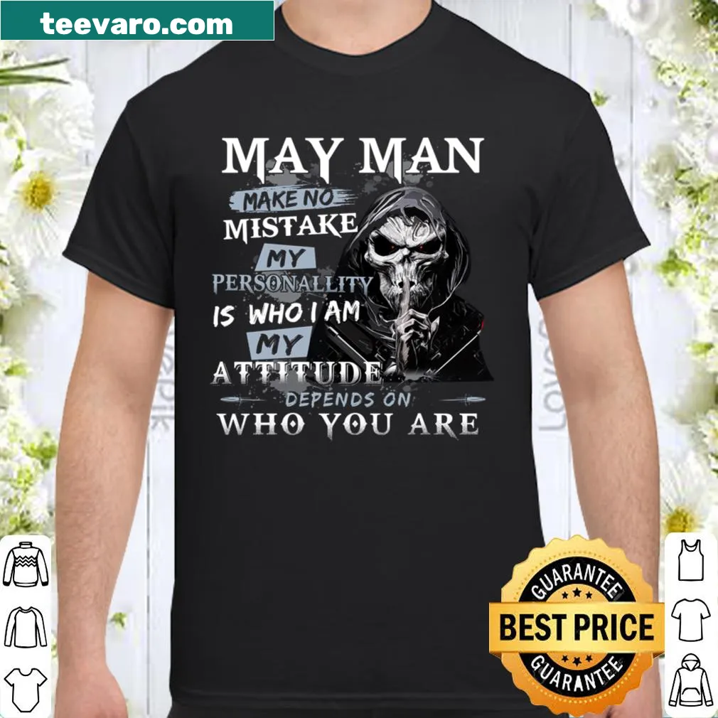 Text graphic shirt expressing personality and attitude message