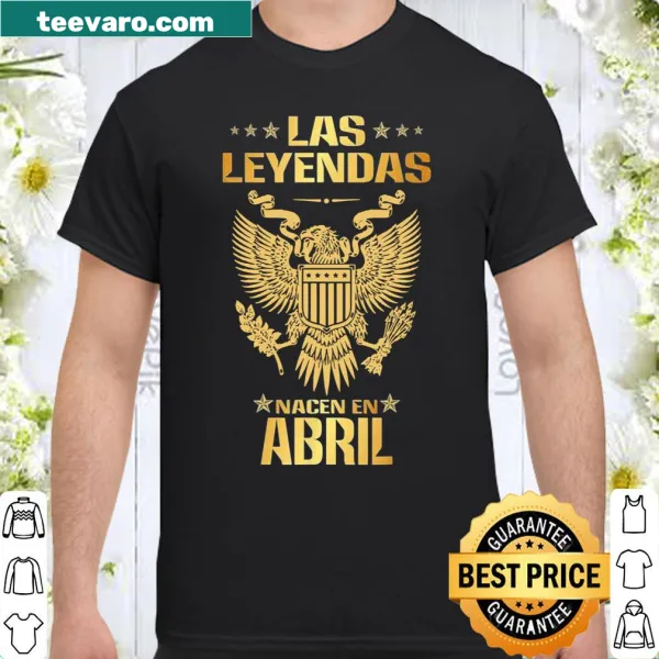 Birthday shirt for men celebrating April birthdays