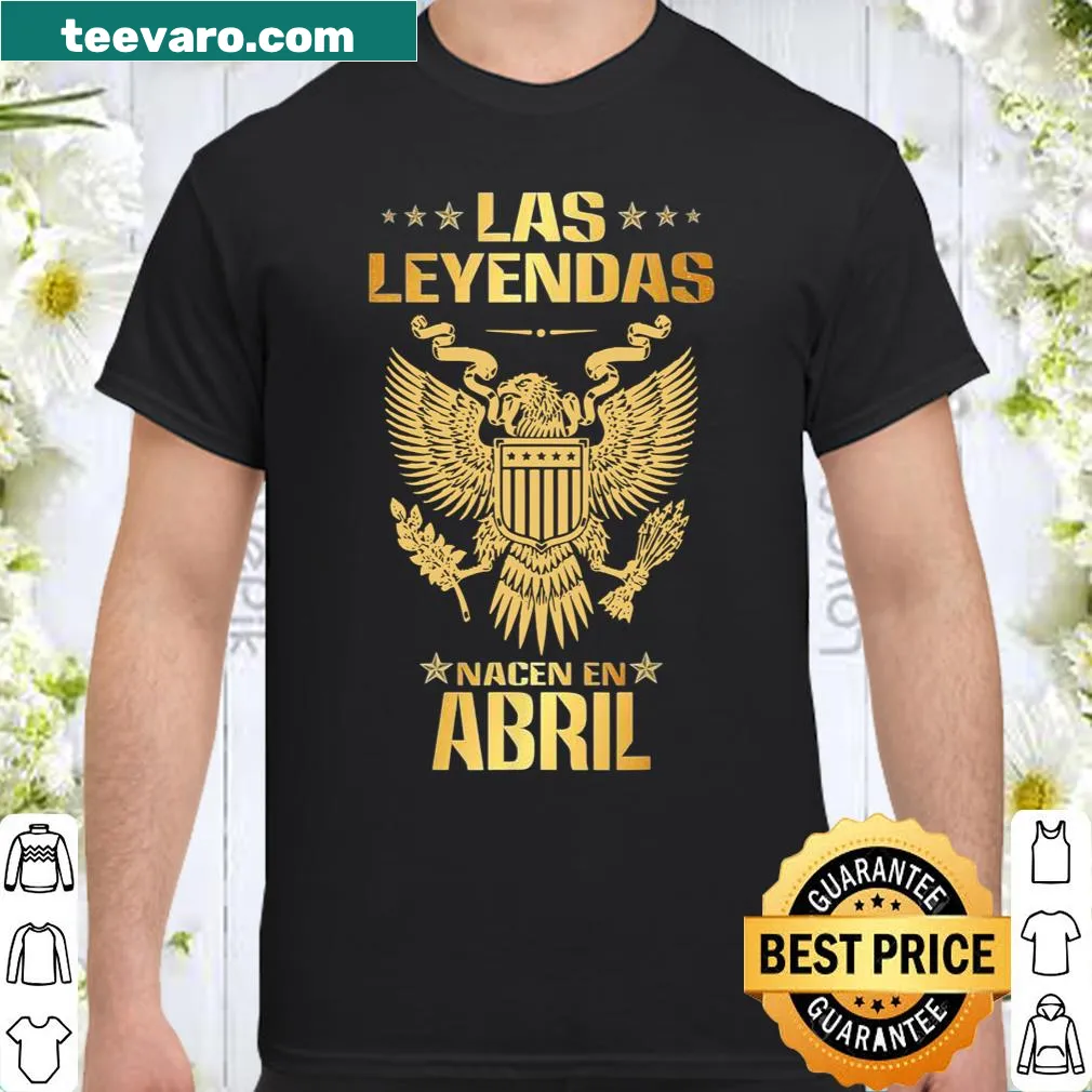 Birthday shirt for men celebrating April birthdays