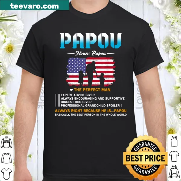 Papou definition shirt for grandpas