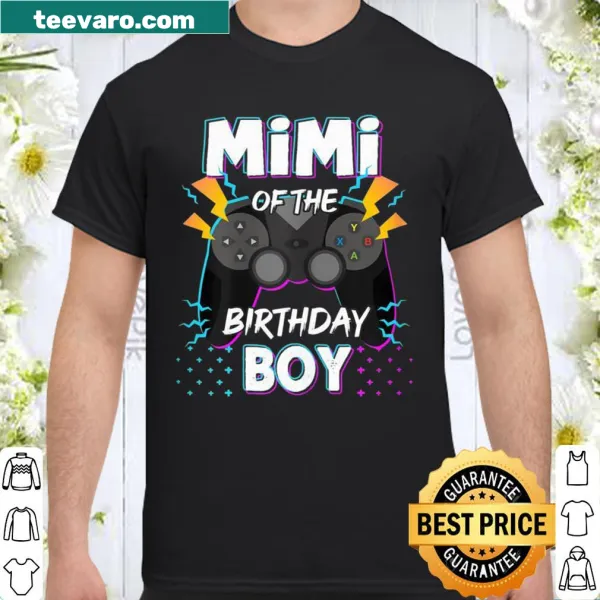 Mimi Of The Birthday Boy shirt with sentimental text