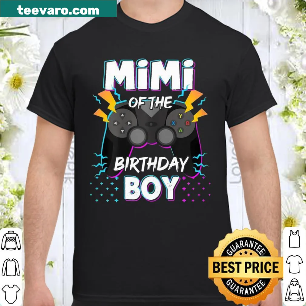 Mimi Of The Birthday Boy shirt with sentimental text