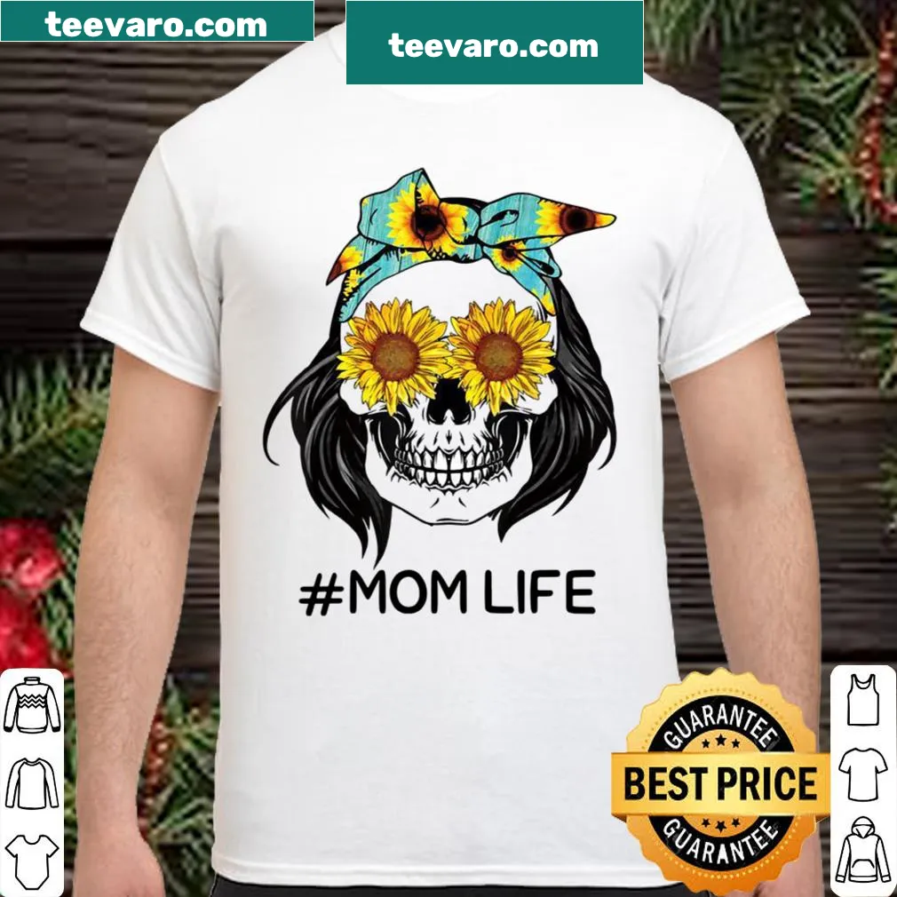 Charming mom-life design on a casual shirt