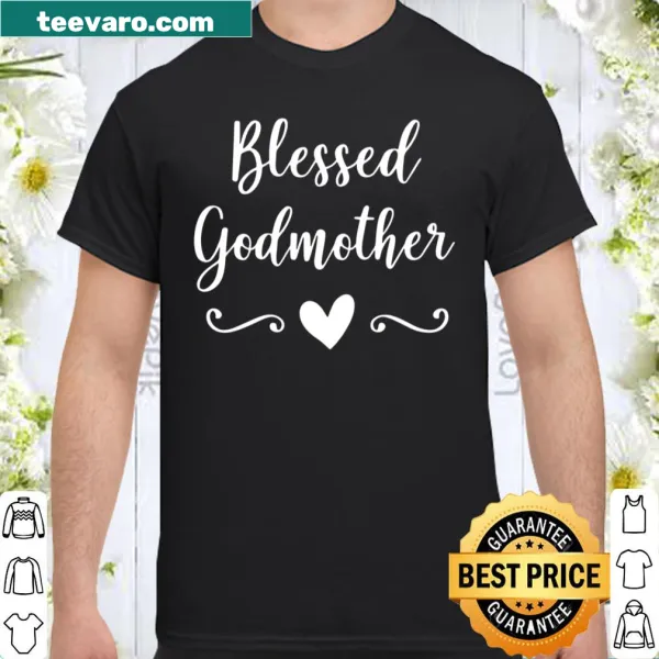 Funny 'Blessed Godmother' design for family celebrations