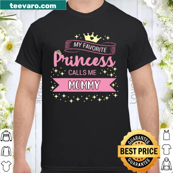 Cute typography shirt for moms with a princess theme and playful message