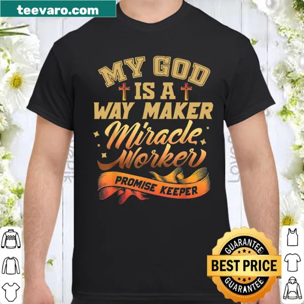 Inspirational faith-themed T-shirt for men