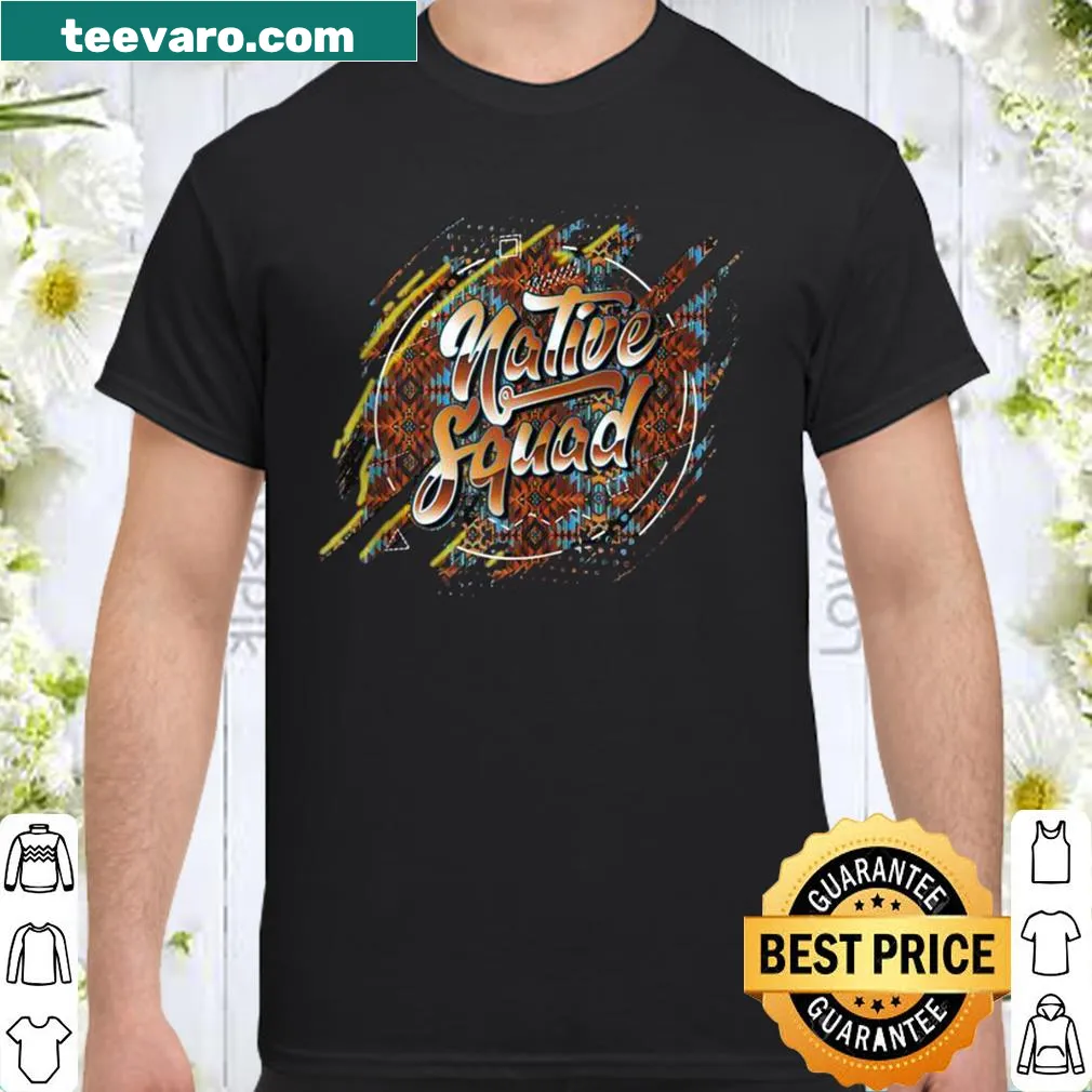 Native Squad Clothing graphic t-shirt representing cultural pride