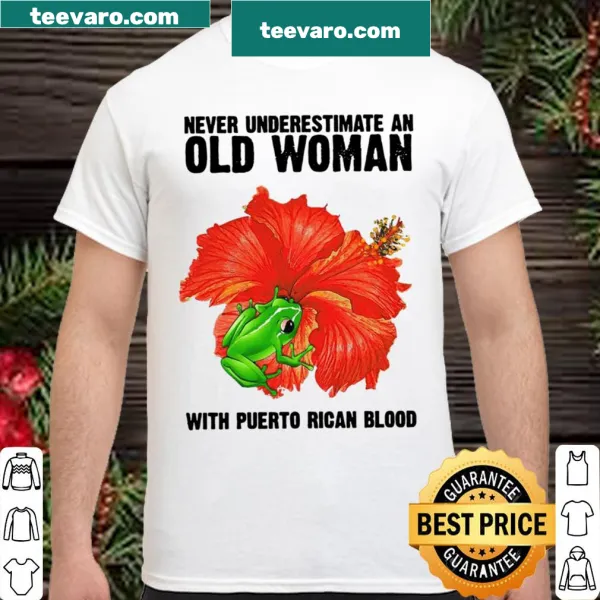 Proud shirt with a phrase about Puerto Rican heritage and strength