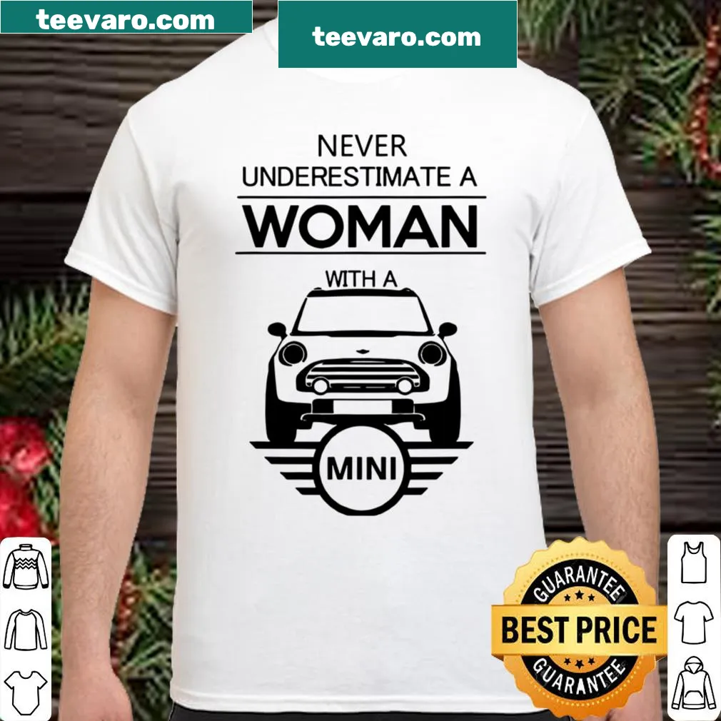 Car Mini shirt for women with empowering text