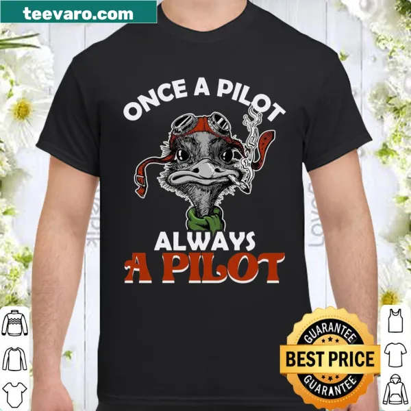 Typography shirt celebrating the pilot legacy