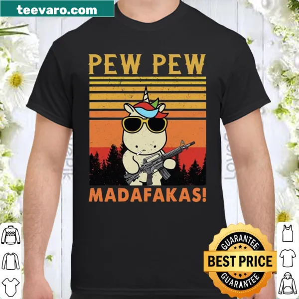 Funny unicorn-themed shirt with playful text