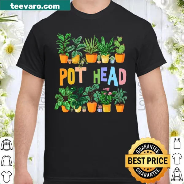 Playful pot head succulent plants shirt
