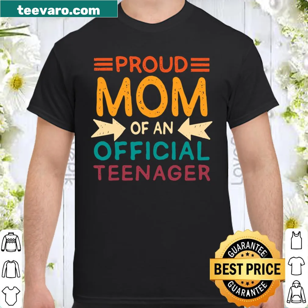 Text design celebrating proud motherhood of a teenager