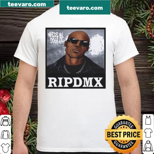 Tribute shirt featuring a graphic homage to DMX, celebrating his legacy in rap music.