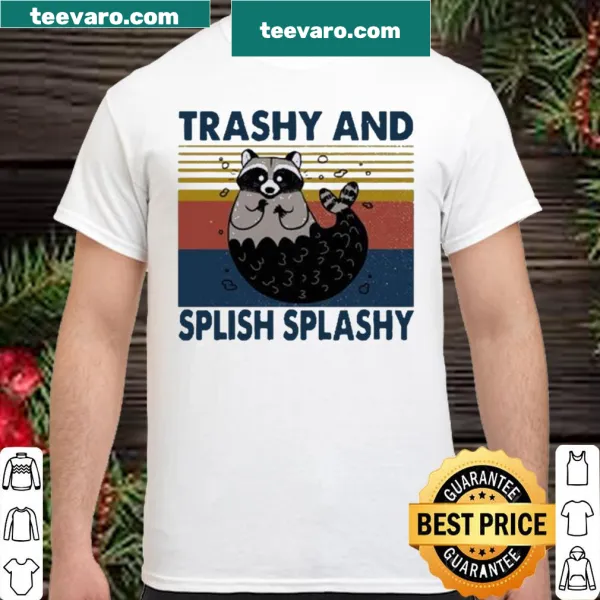 Vintage graphic shirt featuring a playful raccoon