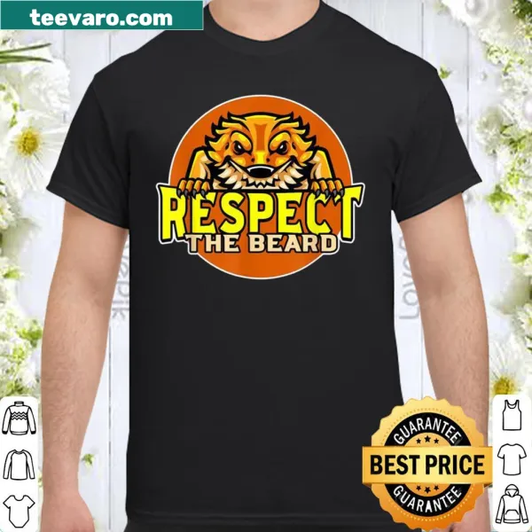 Cartoon design featuring a dragon lizard with beard and fun text