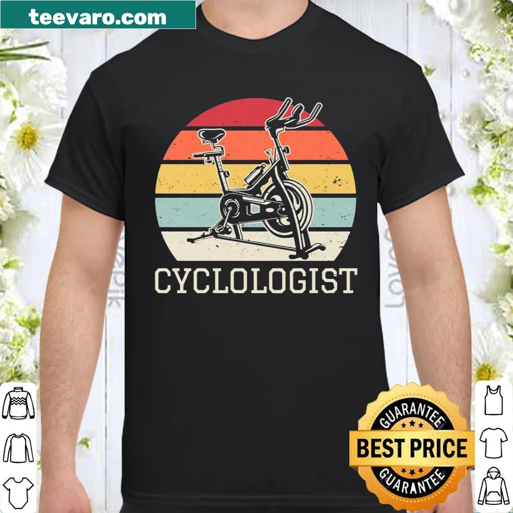 Shirt with Cyclologist text for fitness fans