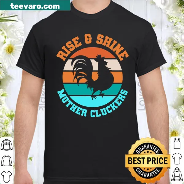 Vintage-style chicken graphic with humorous text