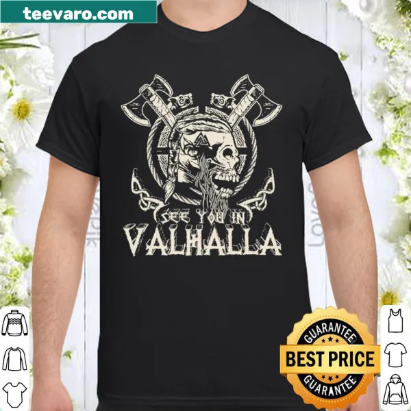 Text design 'See You In Valhalla' with bold font