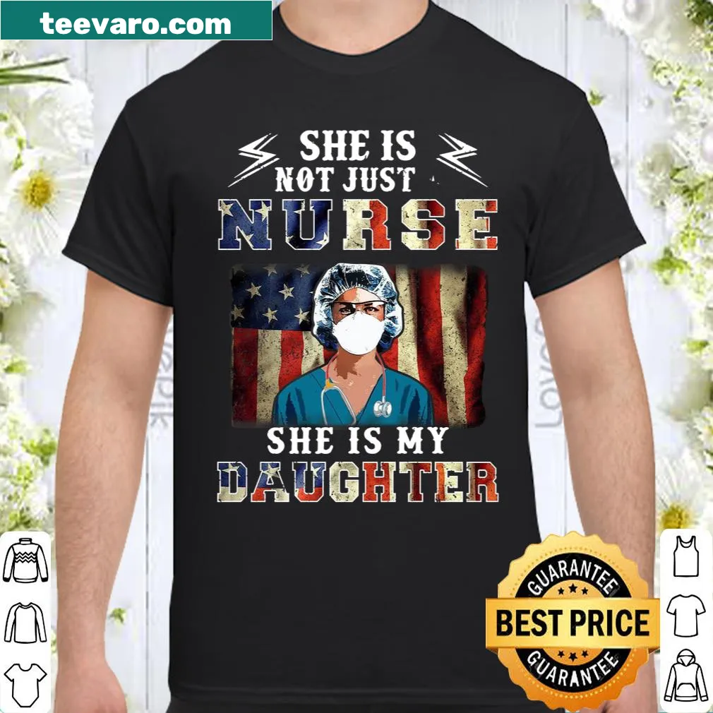 Sentimental shirt celebrating a nurse as someone's daughter with heartfelt message