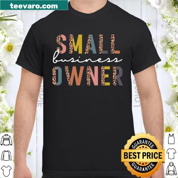 Entrepreneur-themed shirt celebrating small business ownership