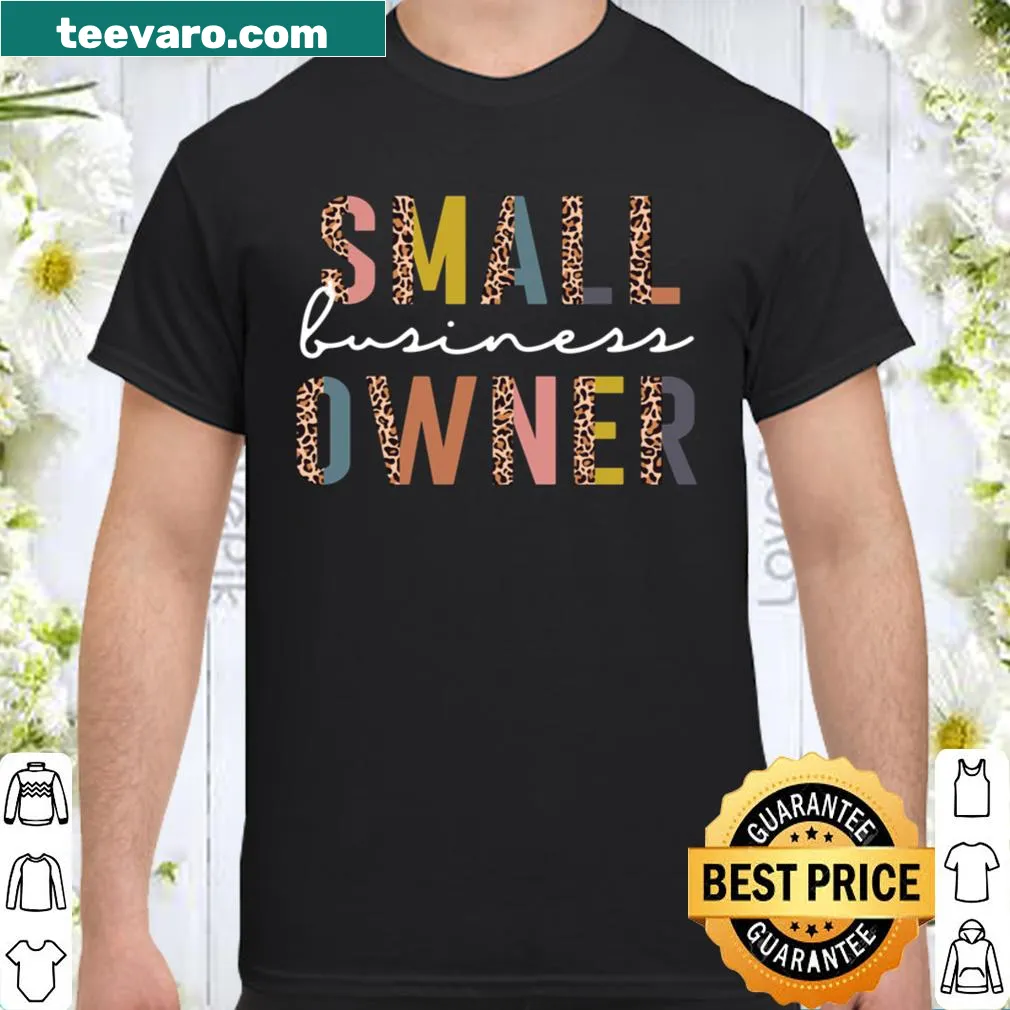 Entrepreneur-themed shirt celebrating small business ownership