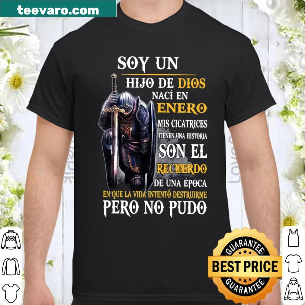 Faith-inspired shirt with a heartfelt message about scars and history.