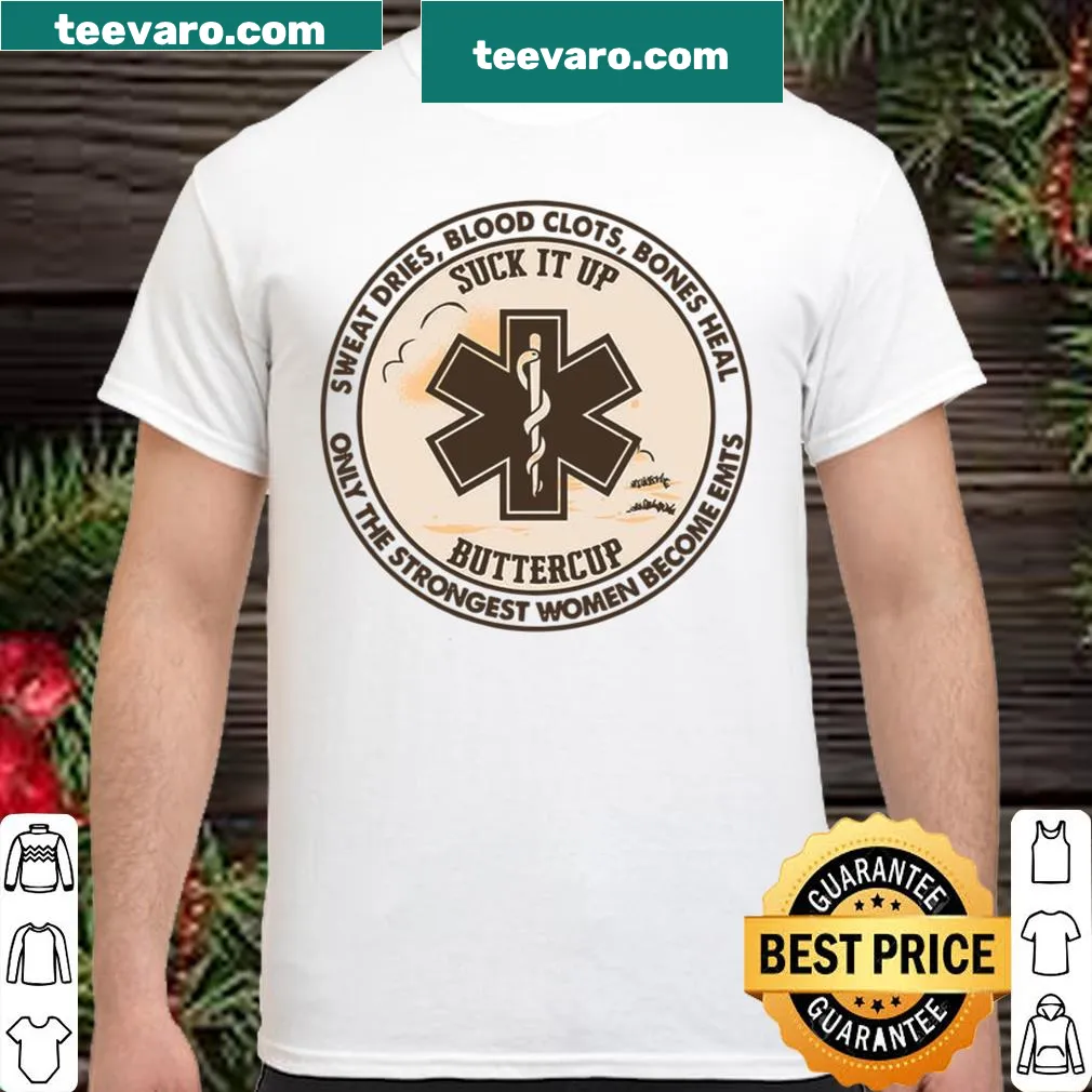 Inspirational t-shirt with a strong message for women in EMS
