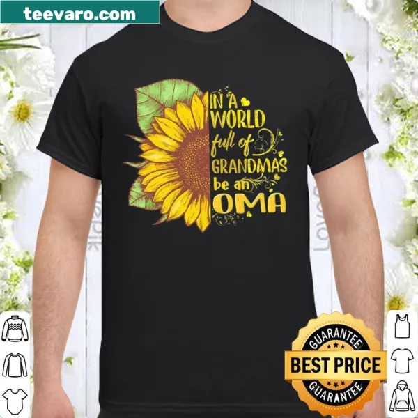 Playful shirt for Mimis featuring a sunflower design.