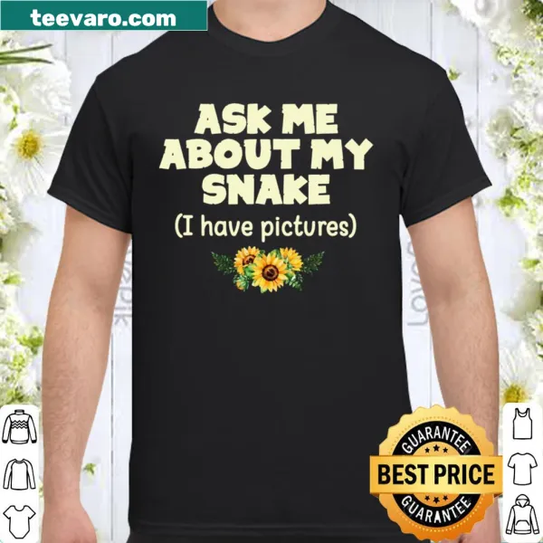 Illustration of a snake among sunflowers for reptile moms