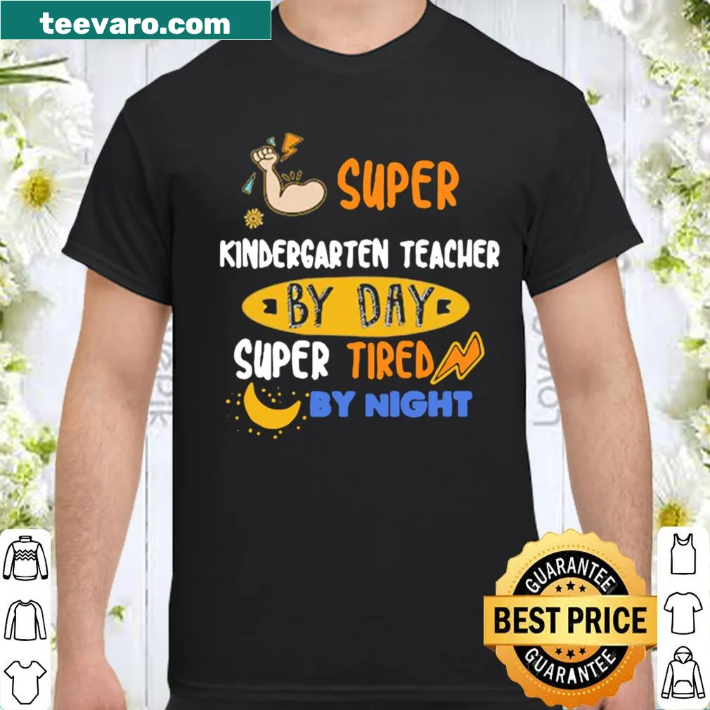 Funny kindergarten teacher shirt highlighting daily life