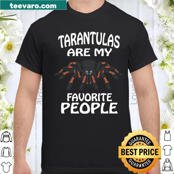 Funny shirt declaring love for tarantulas with playful typography