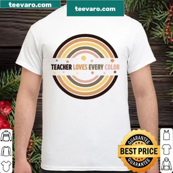 Teacher shirt celebrating diversity and creativity