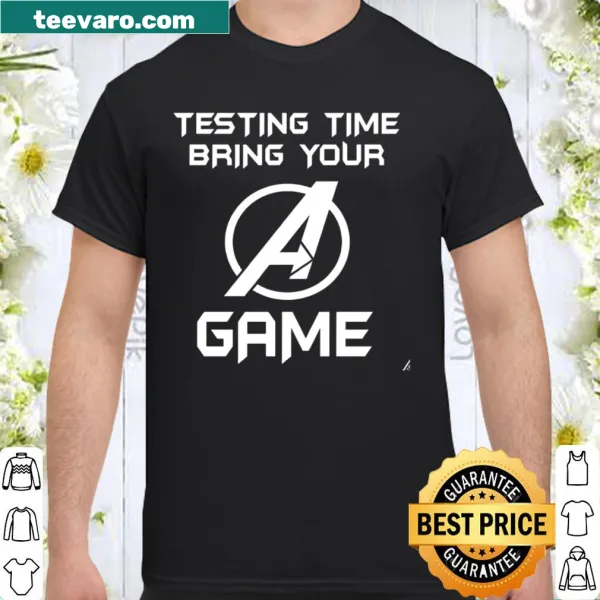 Motivational shirt with 'Bring Your Game' text