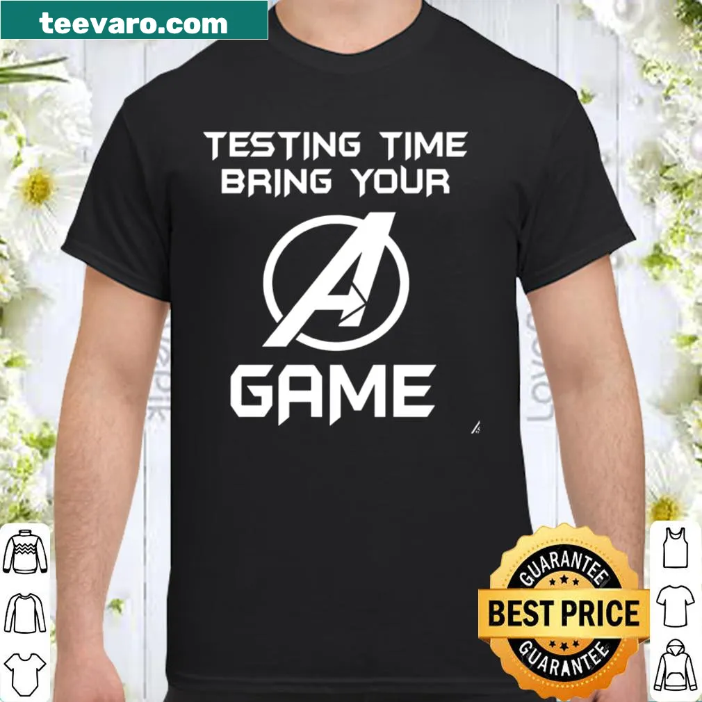Motivational shirt with 'Bring Your Game' text