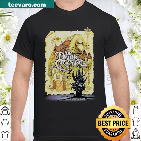 Shirt featuring a nostalgic graphic from The Dark Crystal