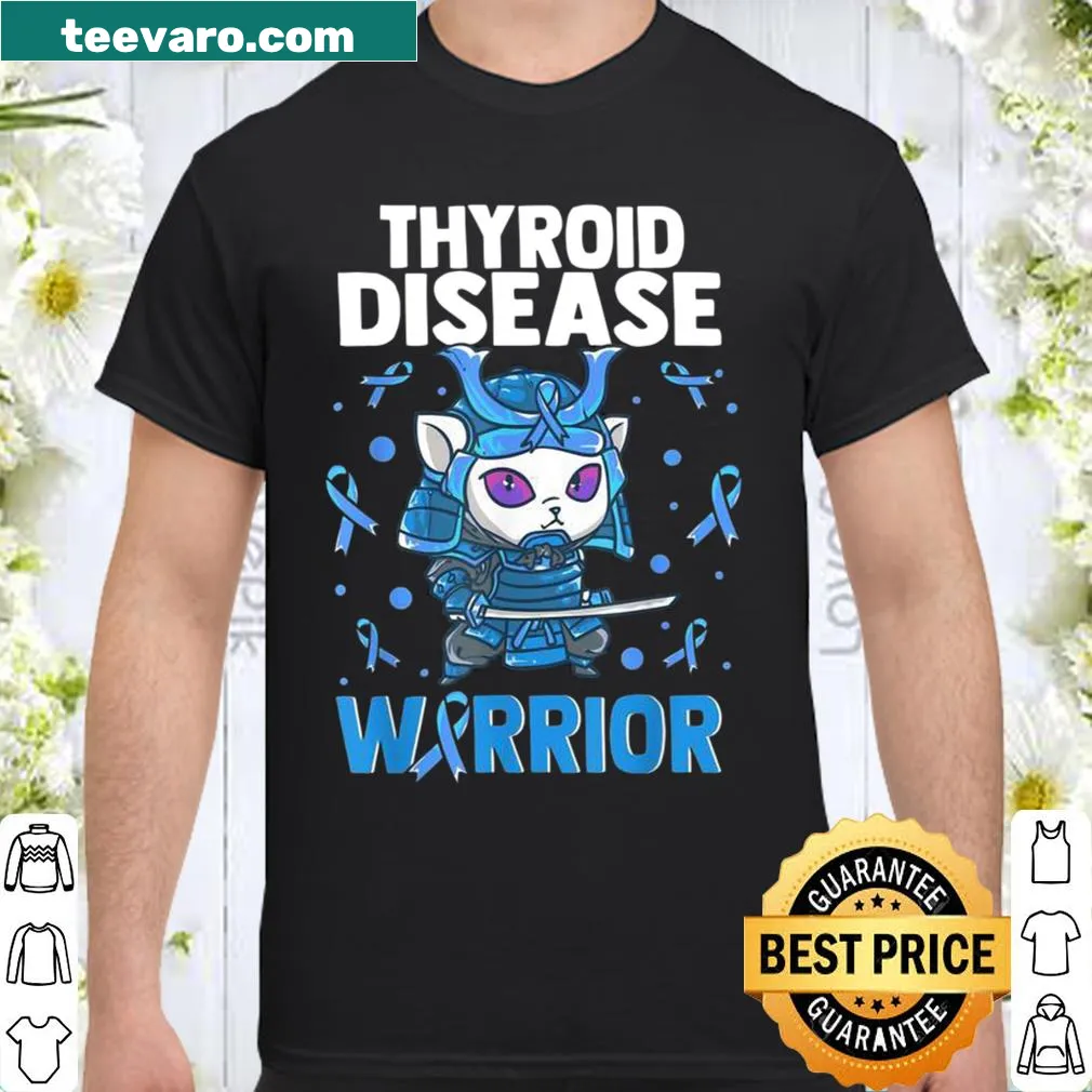 Awareness t-shirt for thyroid health focusing on hypothyroidism