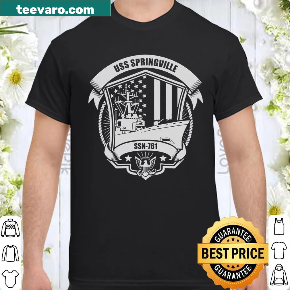 USS Springville SSN761 shirt celebrating naval heritage