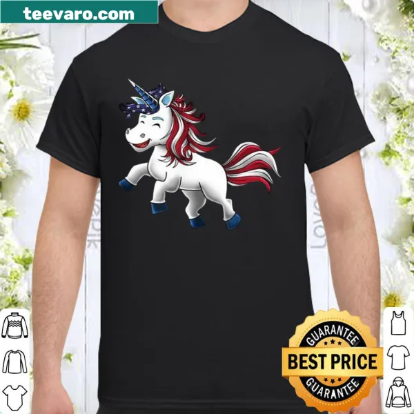 Cute unicorn graphic with 'Americorn Love' text for kids