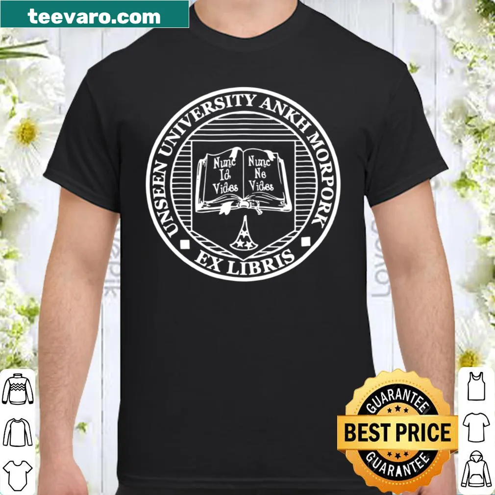 Fantasy-themed shirt with 'Unseen University' design
